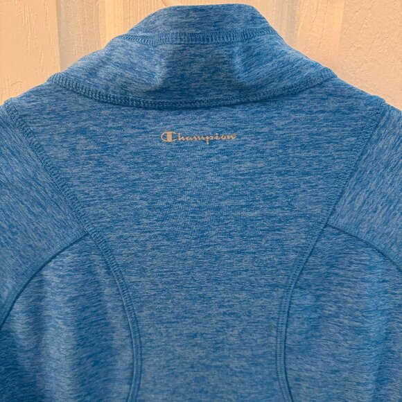Champion Blue Performance Zip-Up Jacket – Lightweight & Sporty Activewear ✨ - Picture 4 of 5